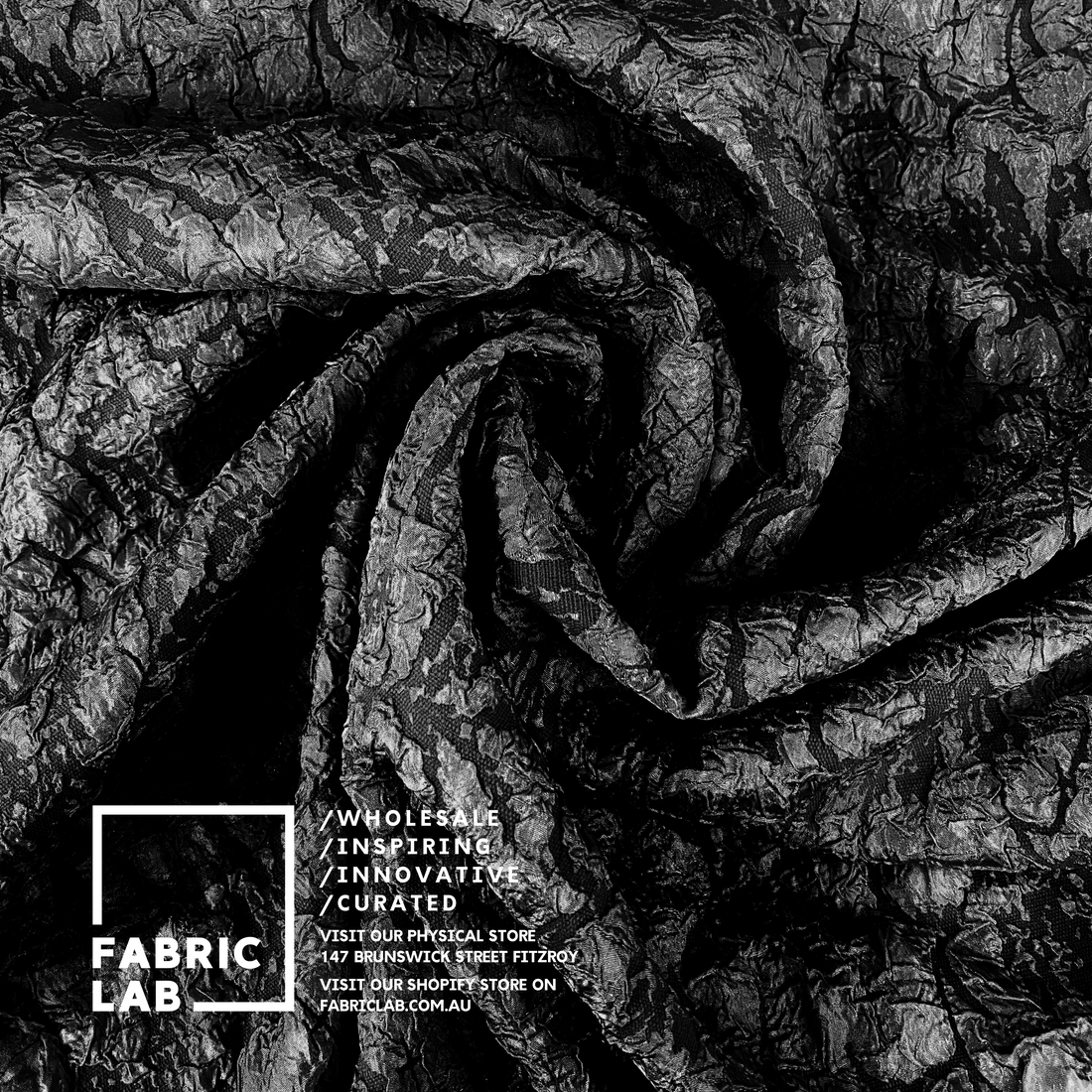 Introducing Crinkle Motif Double Weave Fabric in Fabric Lab