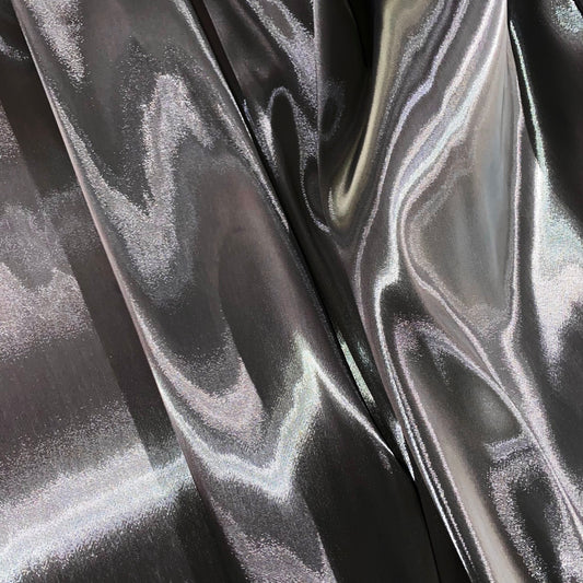 Crystal Nylon Satin - Gunmetal