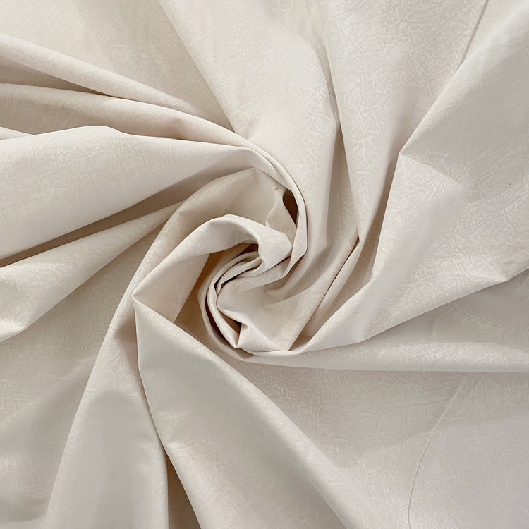 Earth Textured Faux Leather - Ivory