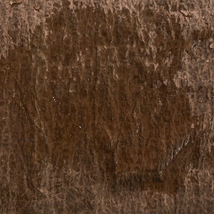 Boiled Shibori Showerproof Nylon - Tan / Sienna