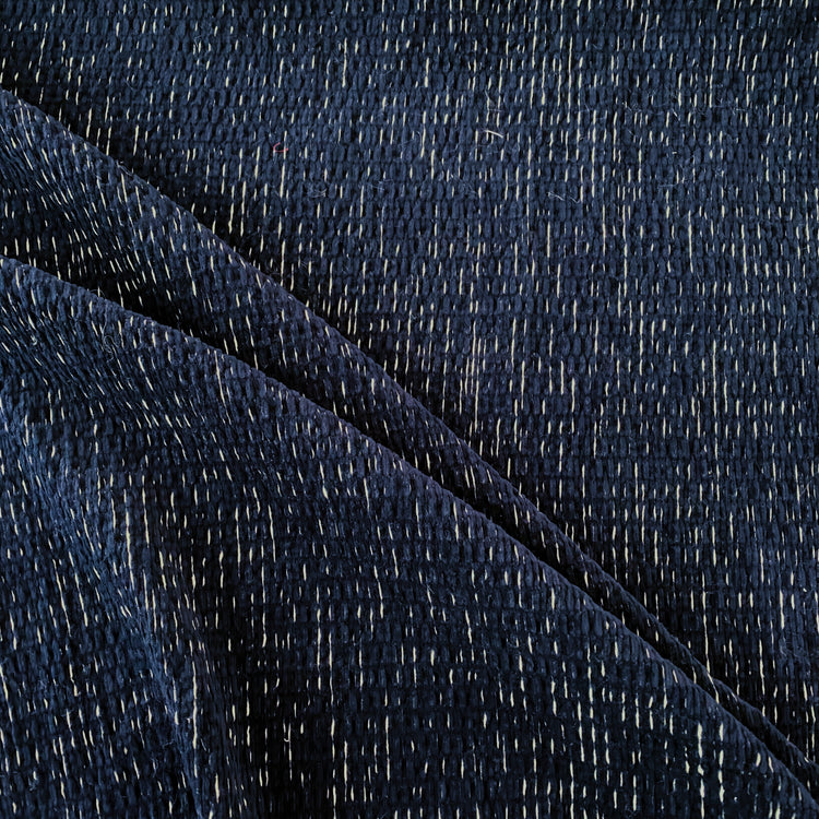 Starry Night 10 Wale Stretch Cotton Cord - Navy