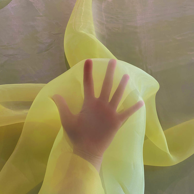 Plain Organza - Yellow