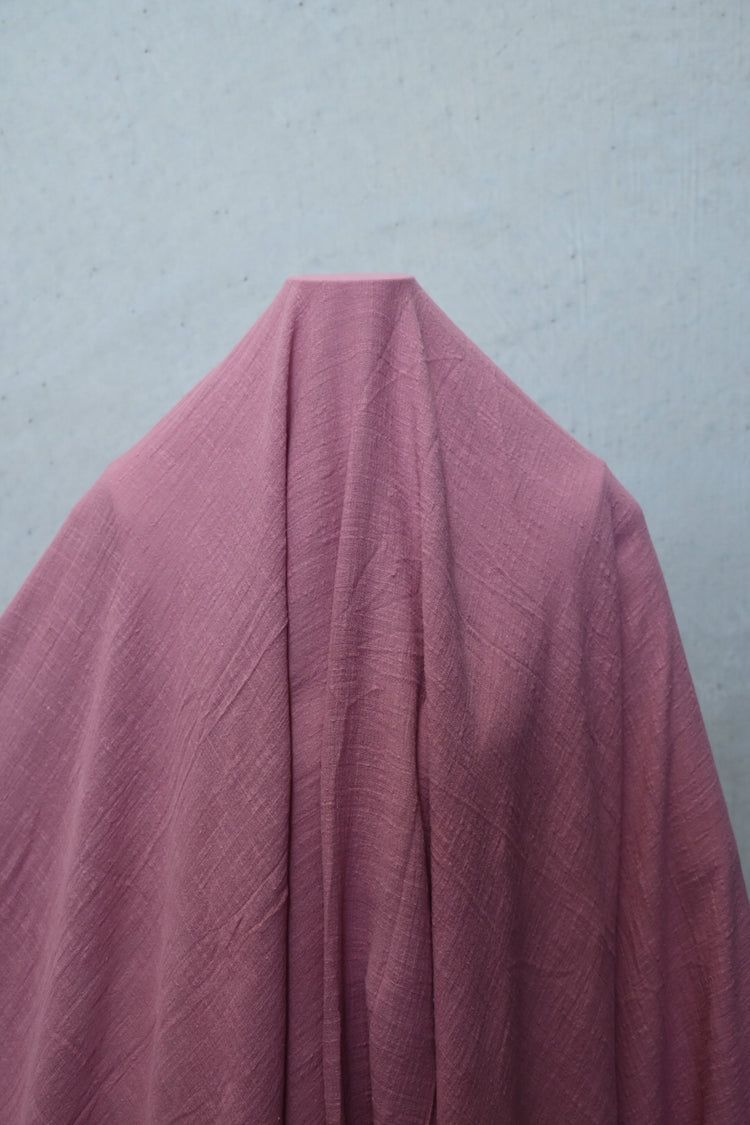 Cheesecloth Cotton Slub - Light Pink