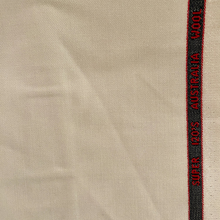 Australian Merino Worsted Wool Gabardine - Cornsilk