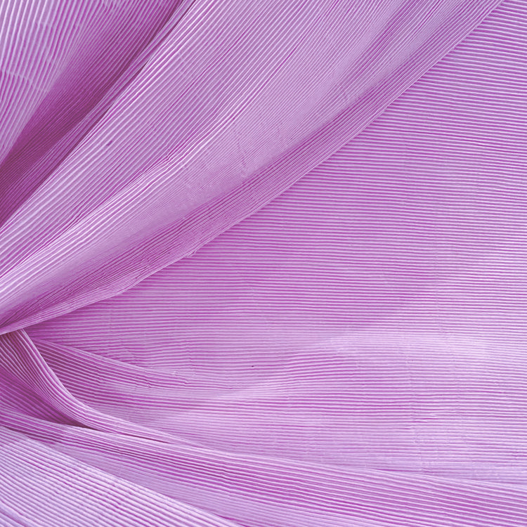 Accordion-Pleated Taffeta - Orchid