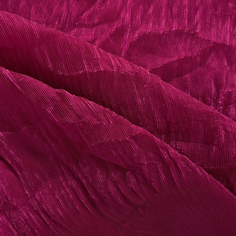 Plisse Shot Organza - Pink