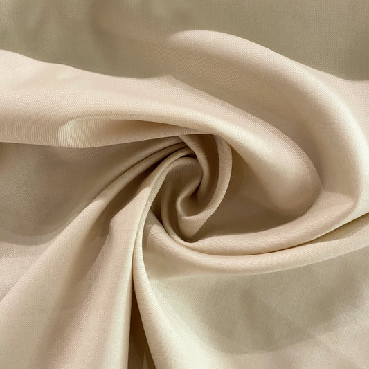 Australian Merino Worsted Wool Gabardine - Cornsilk