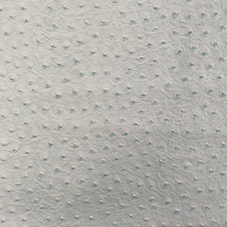 Faux Ostrich Leather - Powder Blue