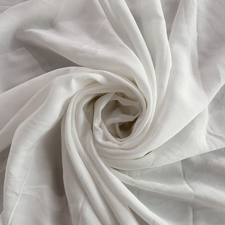 Summer Set Rose Twill - White