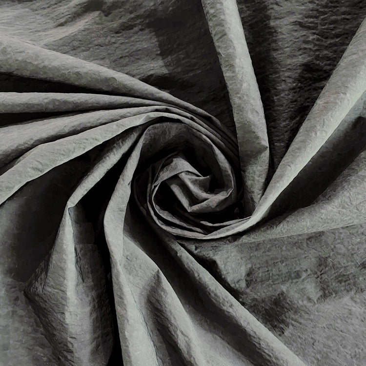 Boiled Shower-Resistant Nylon - Charcoal / Grey