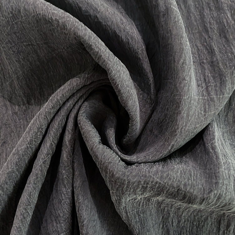 Acid Wash Curpro Satin Twill - Slate Grey