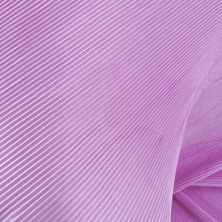 Accordion-Pleated Taffeta - Orchid