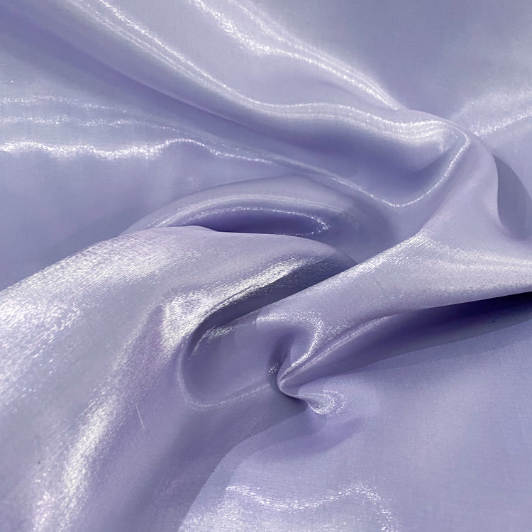 Crystal Shimmer Satin - Pale Violet