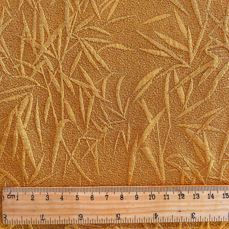 Bamboo Leaf Crepe Damask - Goldenrod