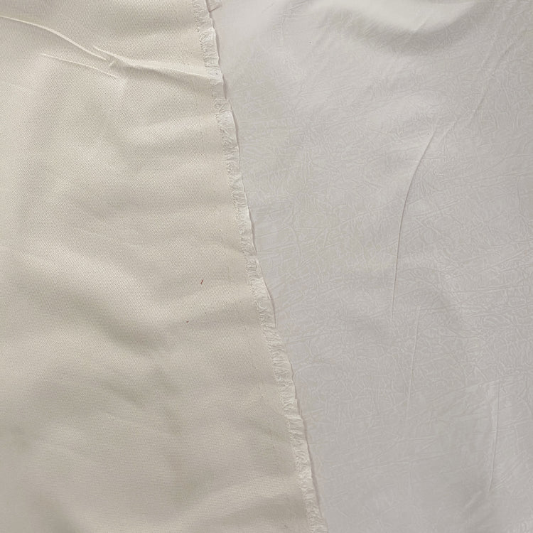 Earth Textured Faux Leather - Ivory