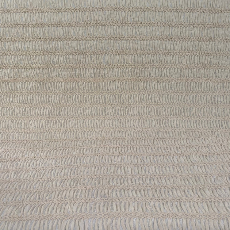 Chiffon Spine Panel Lace - Ivory
