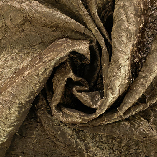 Bonded Crushed Metallic Organza - Goldenrod