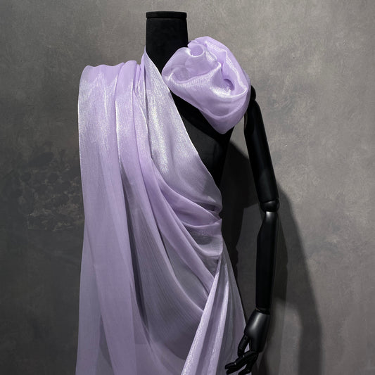 Shimmer Yoryu Chiffon - Lavender