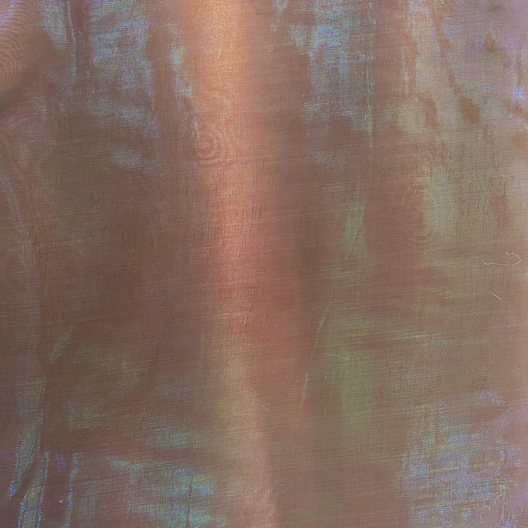Holographic Organza - Rosy Brown