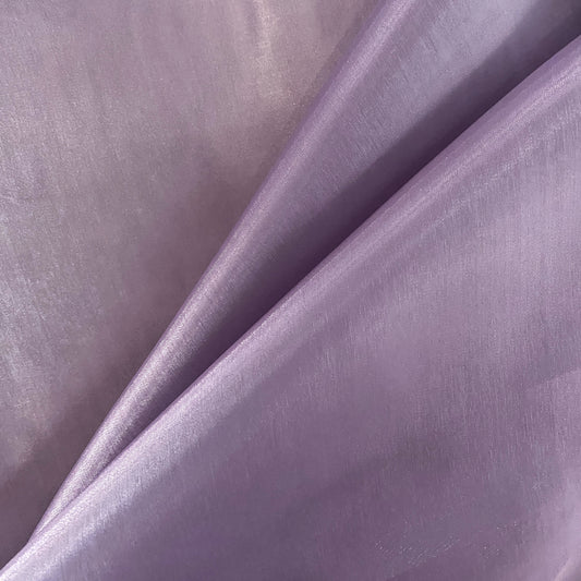Glacé Shimmer Organza - Thistle Purple