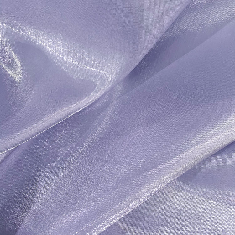 Crystal Shimmer Satin - Pale Violet