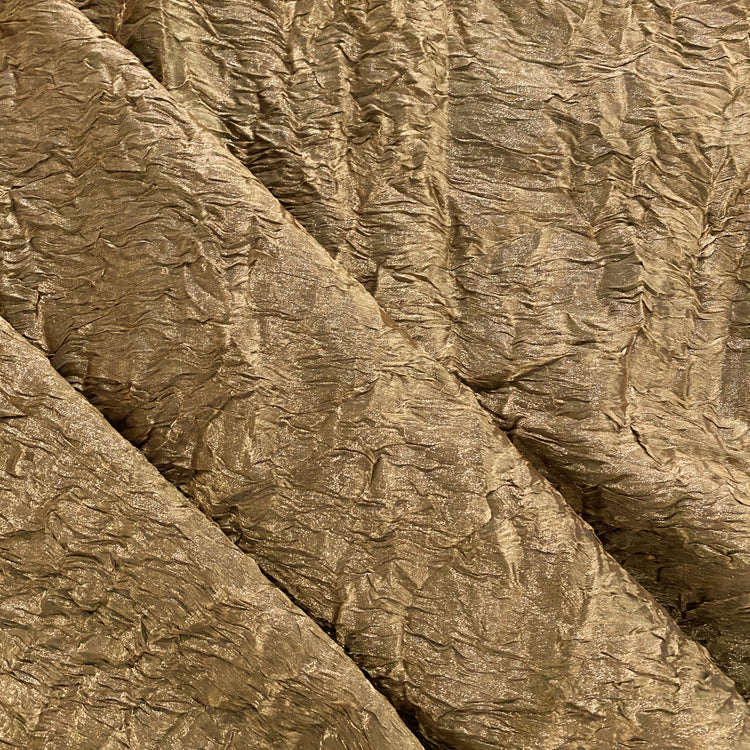 Bonded Crushed Metallic Organza - Goldenrod