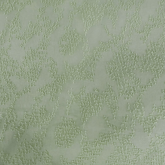Sheer Crepe - Cut Pile-Insert - pale green