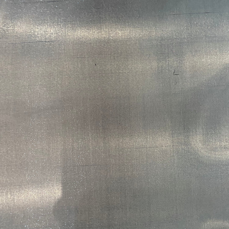 Metallic Organza - Cerulean Blue