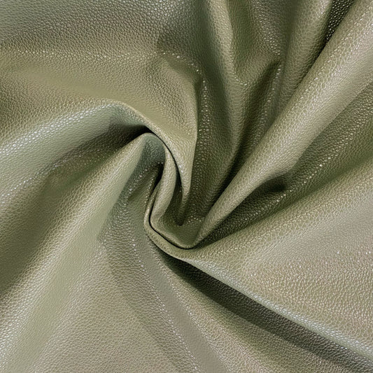 Patent Snake Faux Leather - Fine Pattern - Sea Green