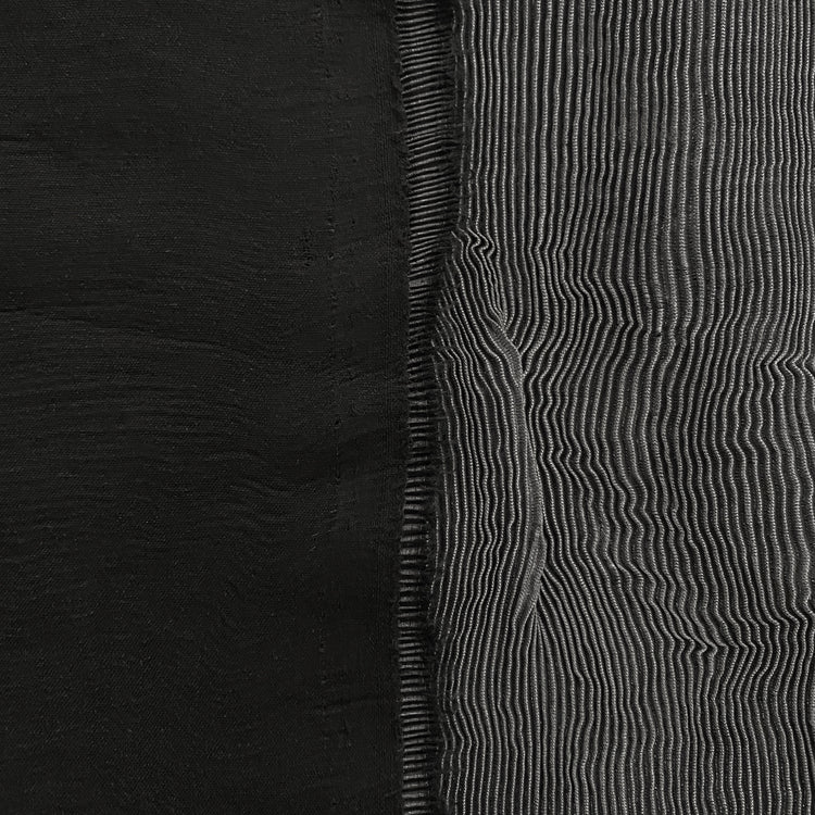 Bonded Plisse - Metallic - Silver
