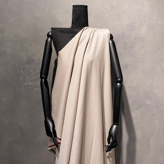 Australian Merino Worsted Wool Gabardine - Papaya Whip
