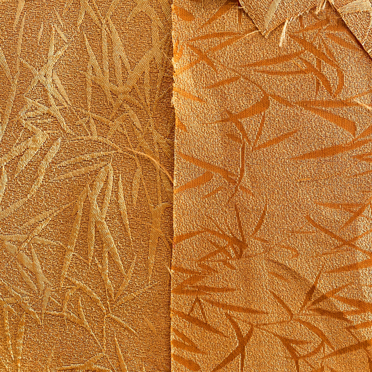 Bamboo Leaf Crepe Damask - Goldenrod