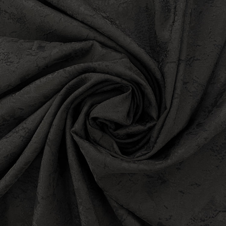 Pixelated Abstract Jacquard - Black