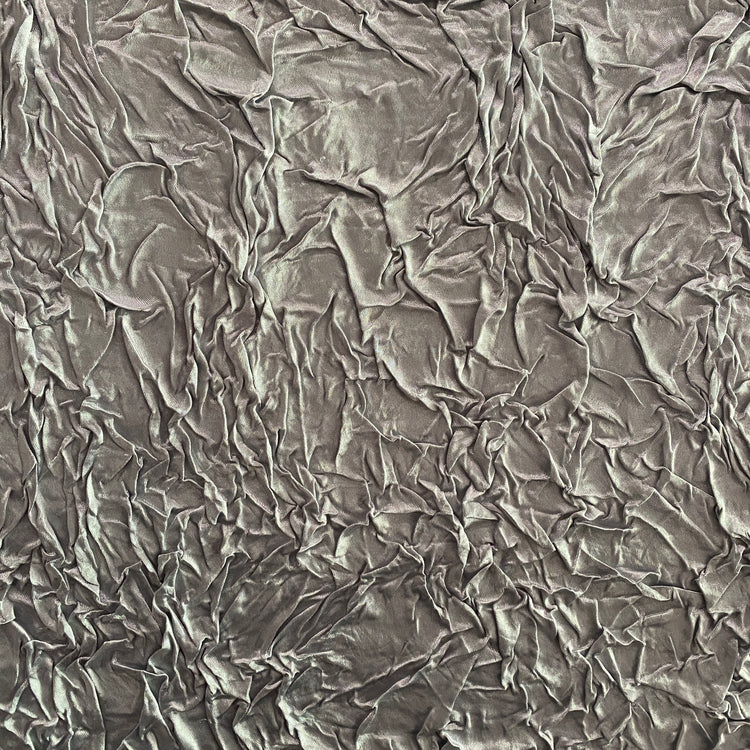 Crushed Satin - Bonded - Light Silver