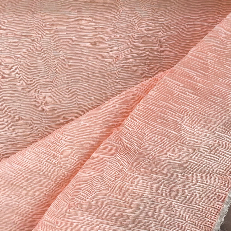 Bonded Rippled Plisse - Pink