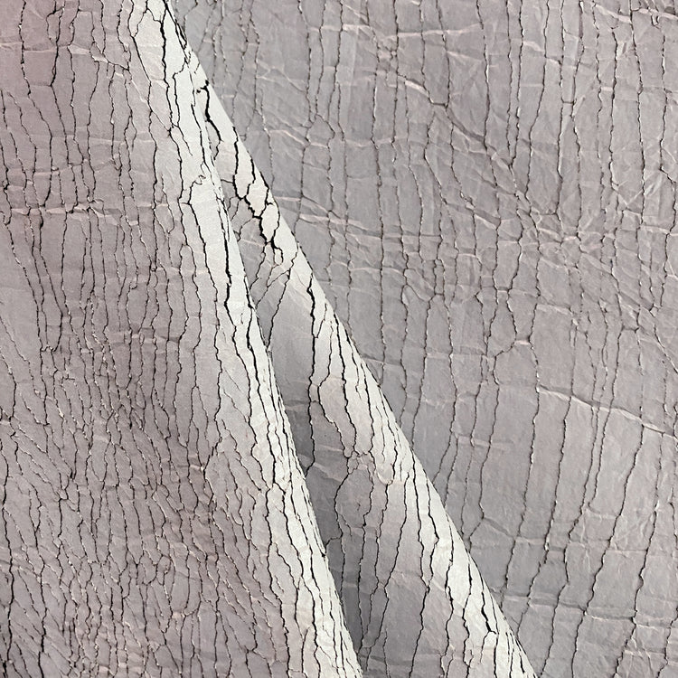 Cracked Paint Bonded Jersey - Pale Powder Blue