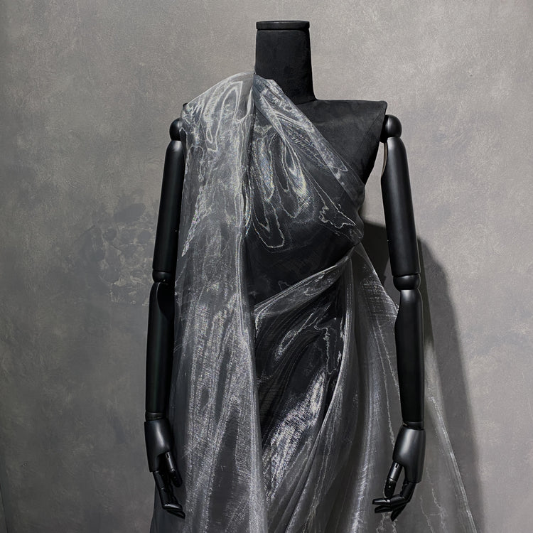 Metallic Organza - Silver