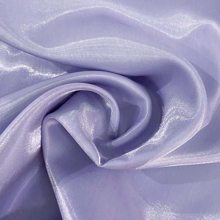 Crystal Shimmer Satin - Pale Violet