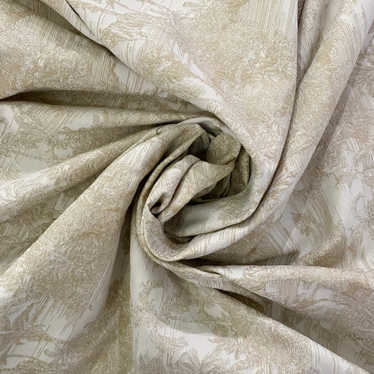 Jungle Islands Tiger Jacquard - White / Beige