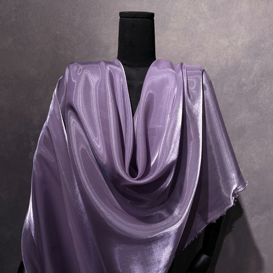 Glacé Shimmer Organza - Thistle Purple