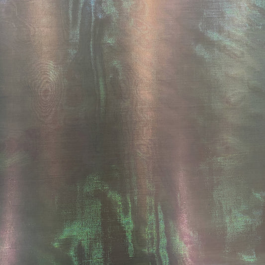 Holographic Organza - Dark Turquoise