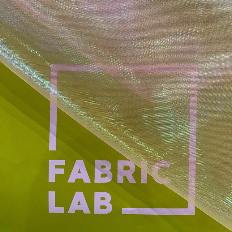 Holographic Organza - Light Salmon