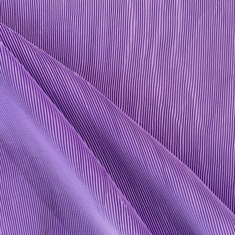 Accordion-Pleated Taffeta - Lavender