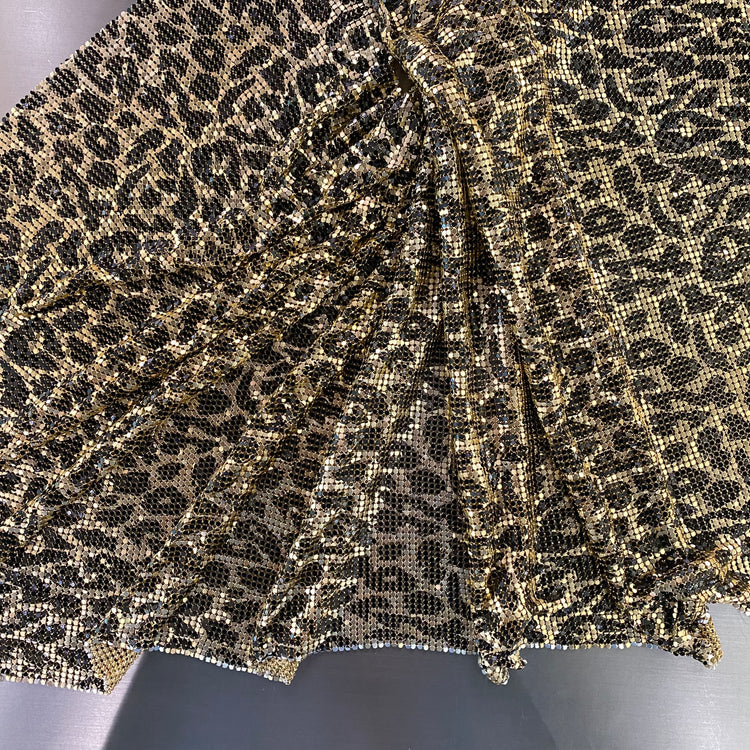 Glomesh - Gold Leopard Print