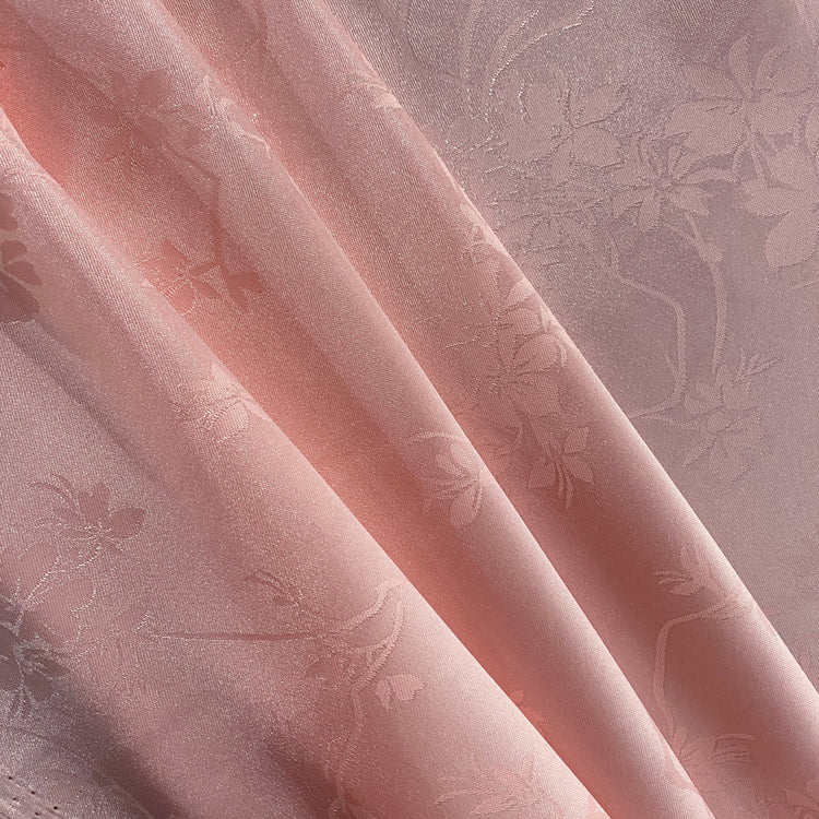 Satin Orchid Damask - Papaya Whip