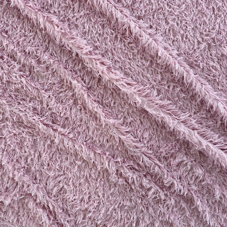 Faux Ostrich Feather Fur- Lavender Blush