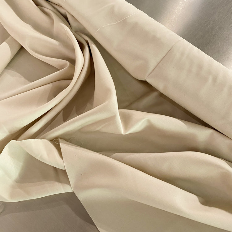 Australian Merino Worsted Wool Gabardine - Cornsilk