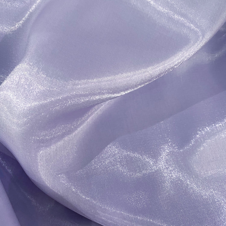 Crystal Shimmer Satin - Pale Violet