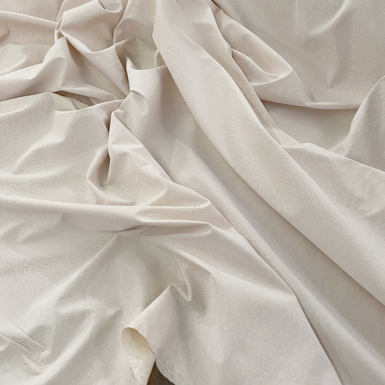 Earth Textured Faux Leather - Ivory