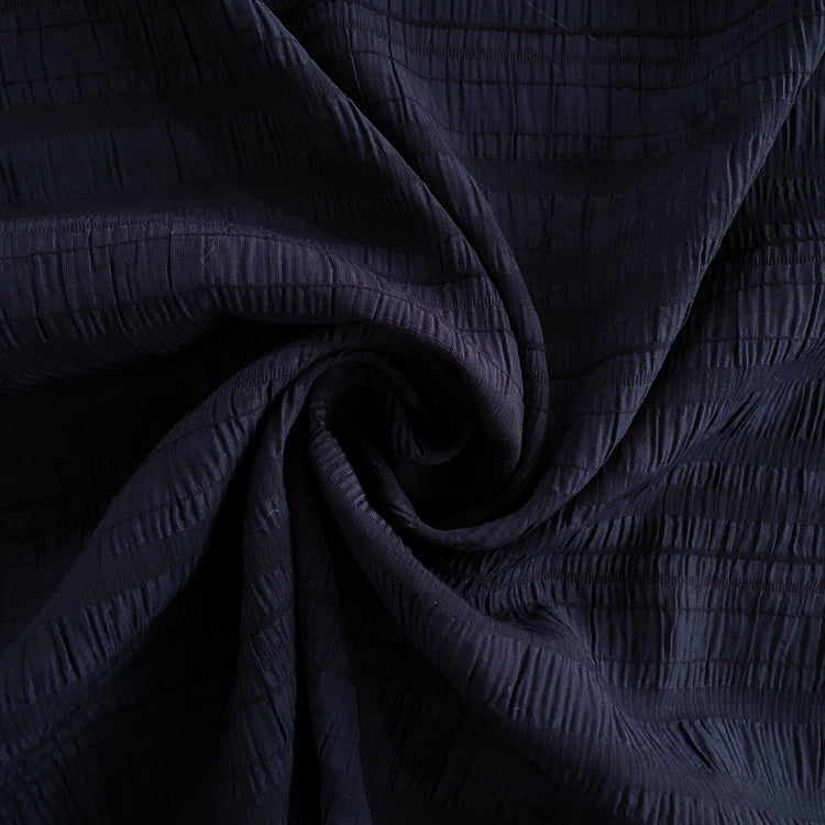 Ruche Striped Dobby - Navy / Midnight